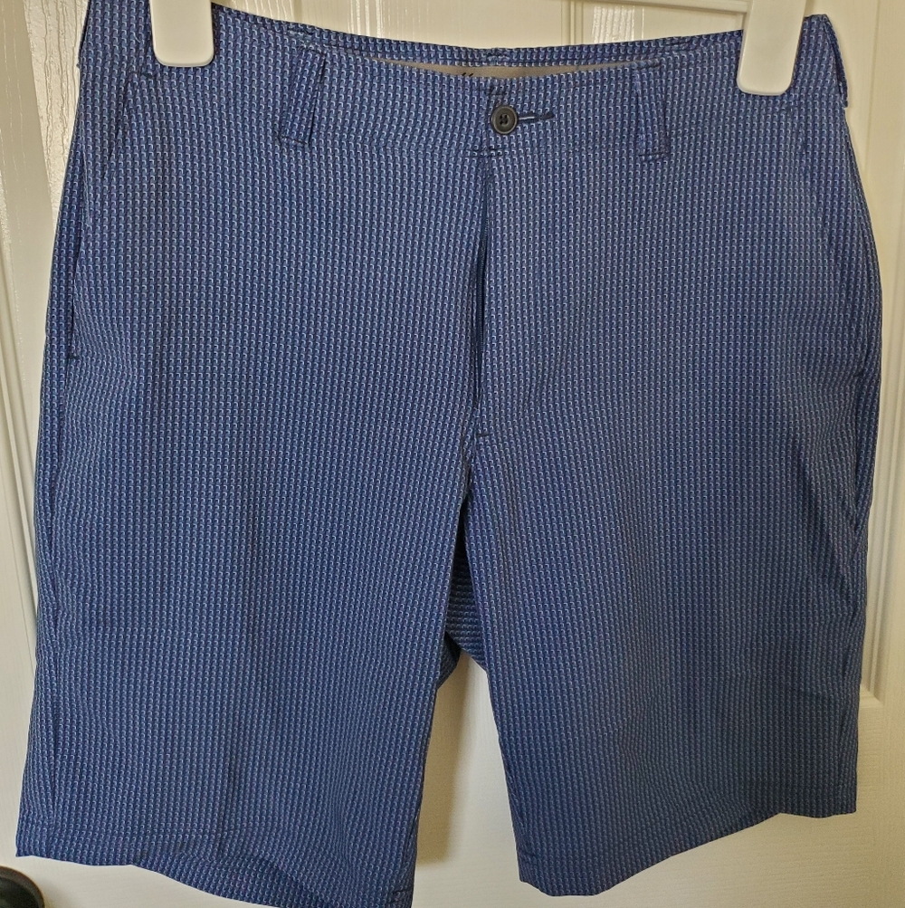 Men's Ben Hogan Navy Patterned Men's Shorts